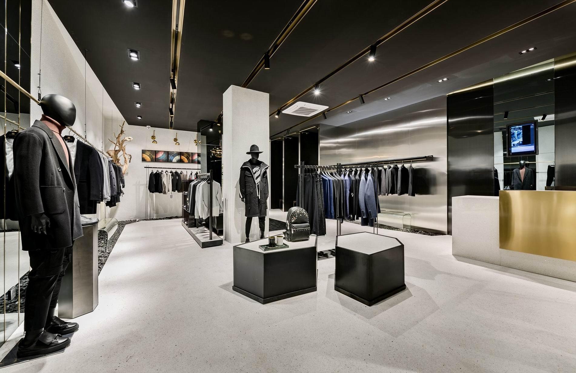 branded outfit store